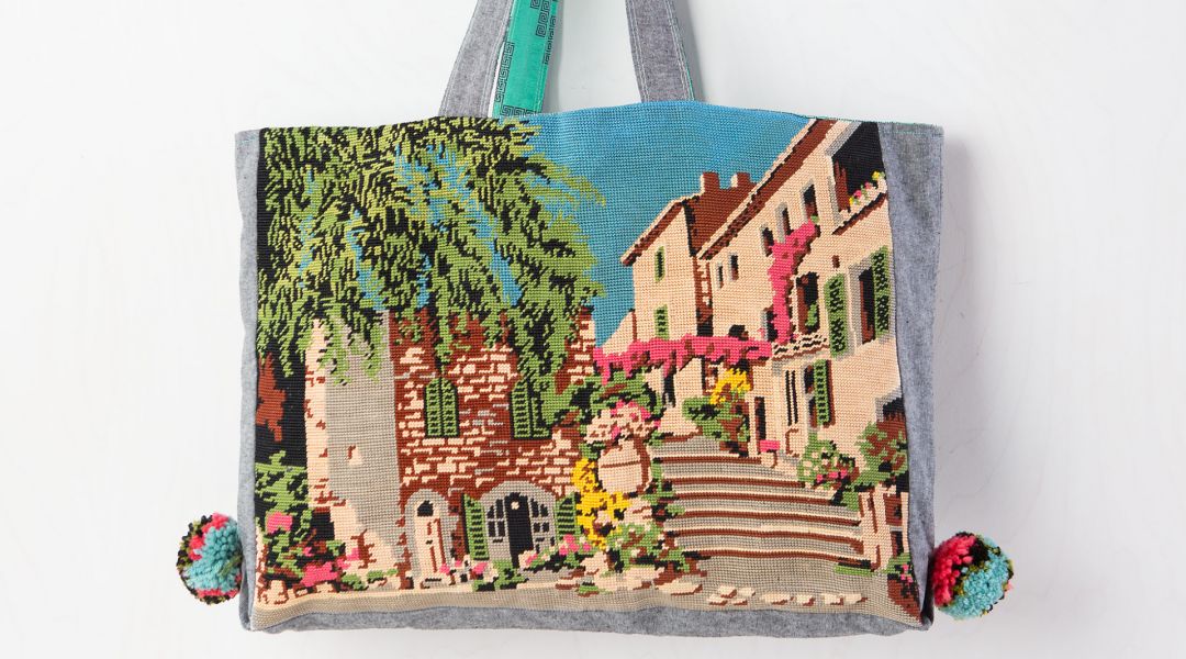 Sew a Needlepoint Tote