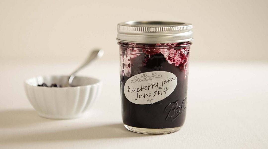 Canning the Best Blueberry Jam