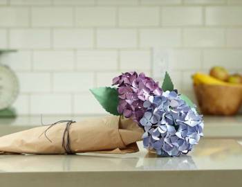 Cricut Paper Flowers: Make a Hydrangea