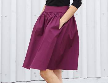Learn to Sew Clothes: Finishing Your Skirt