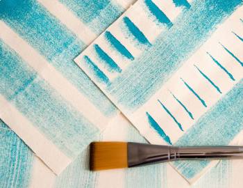 How to Brush Paint on Fabric